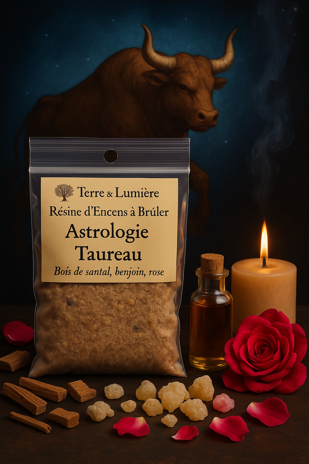Résines Naturelles à Brûler Taureau