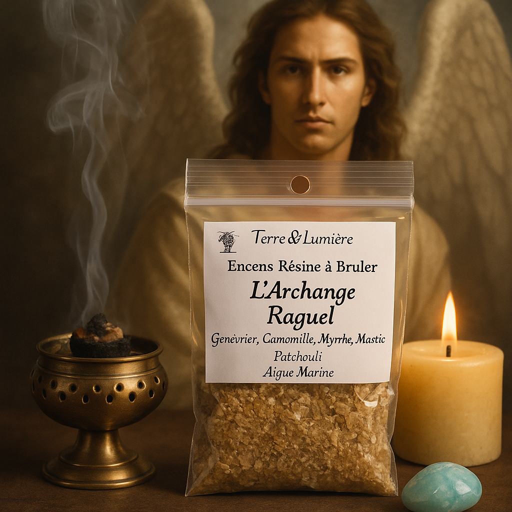 Résine Naturelle à Brûler - Archange Raguel -