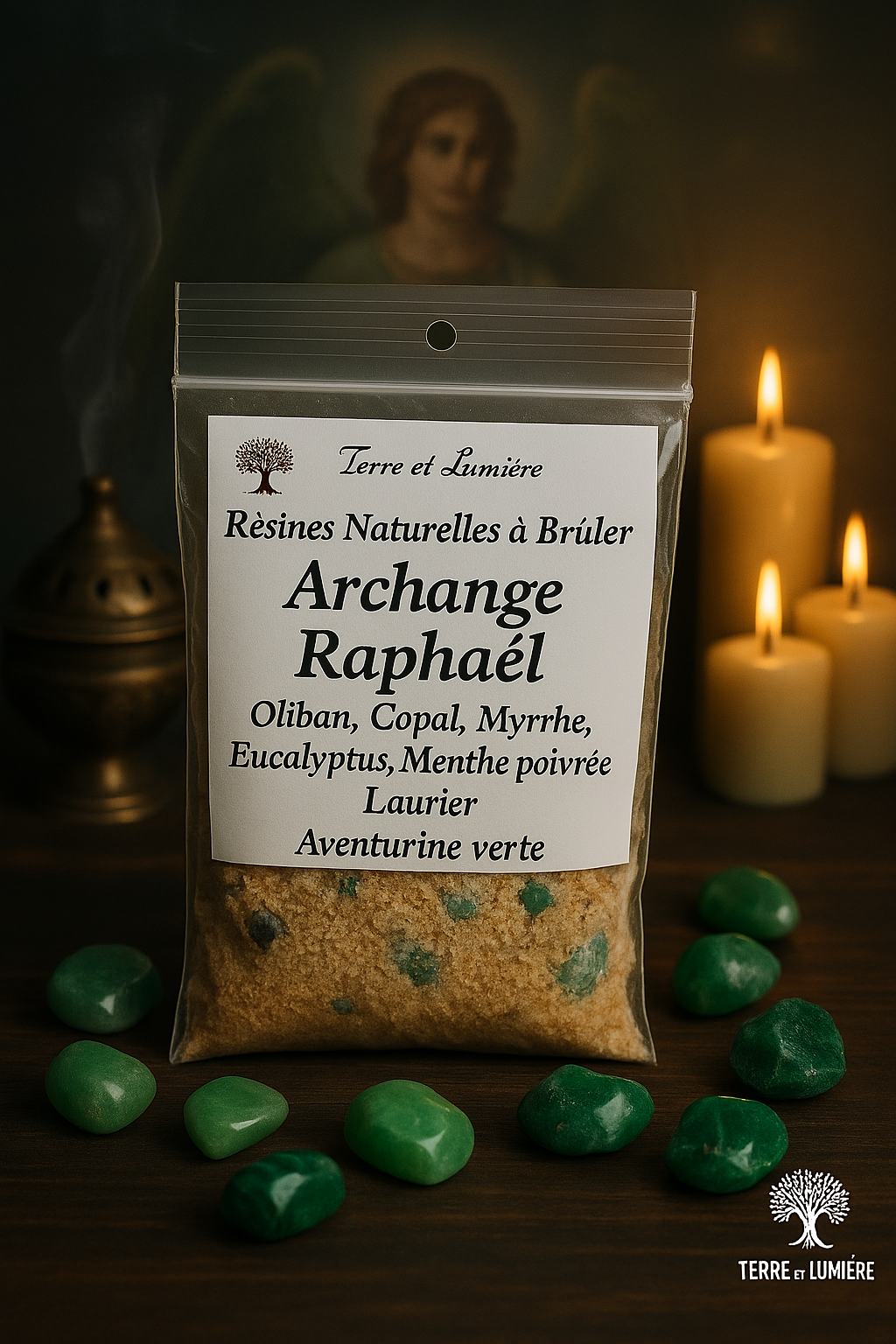 Résine Naturelle à Brûler Archange Raphaël