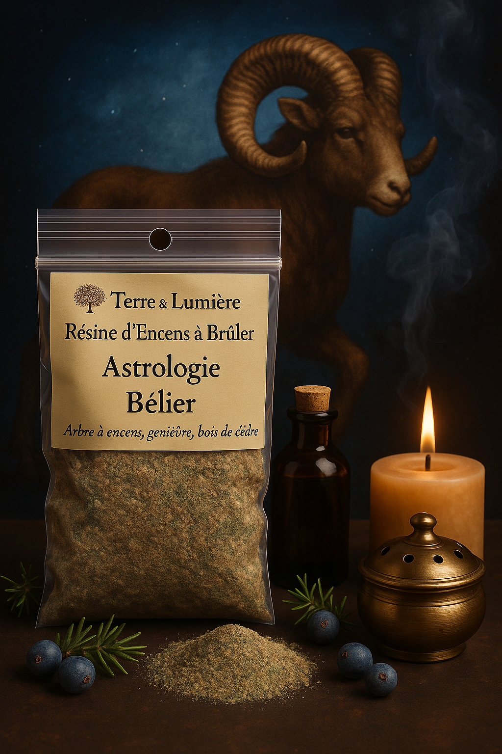 Résines Naturelles à Brûler Bélier