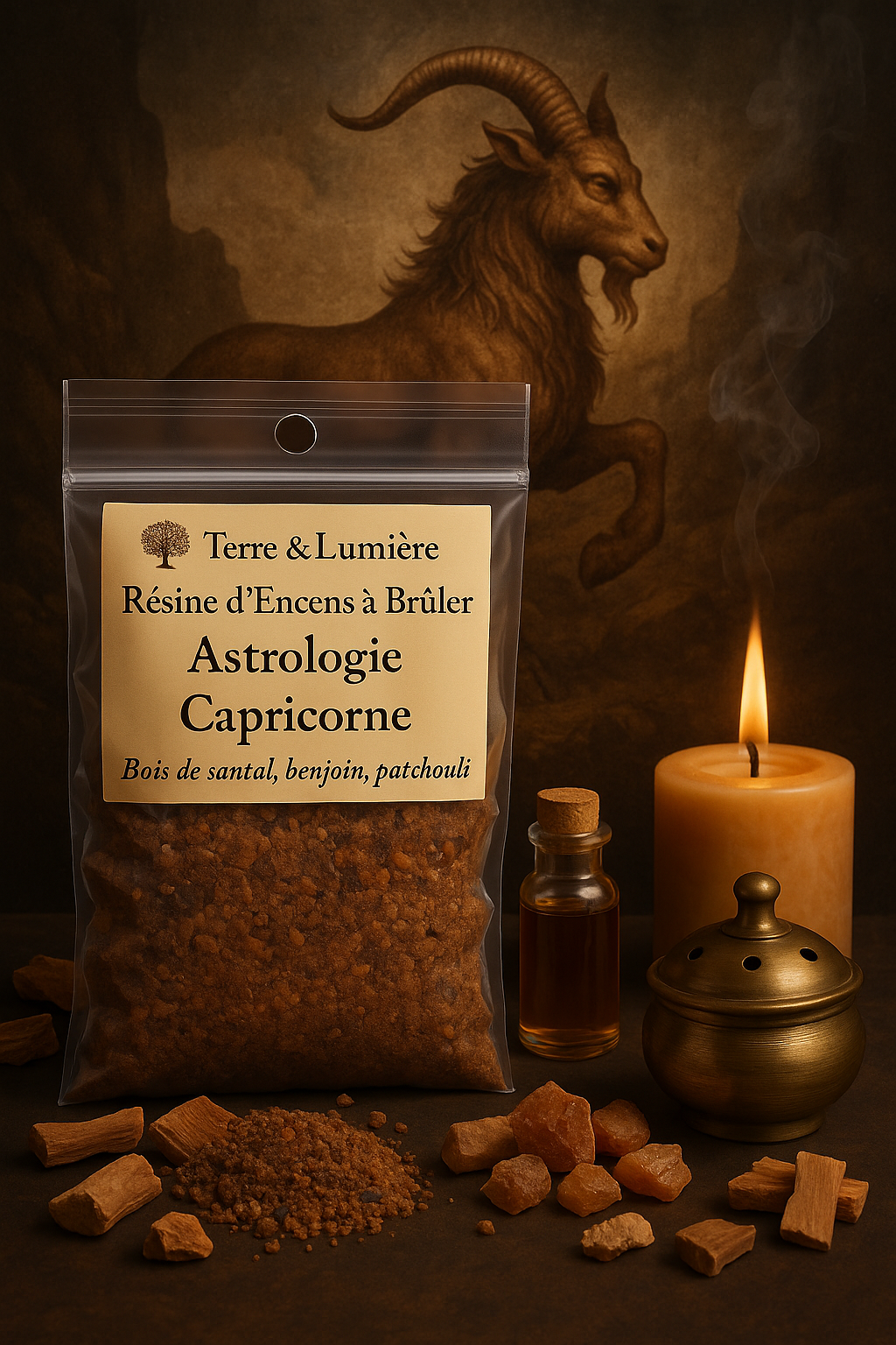 Résines Naturelles à Brûler Capricorne