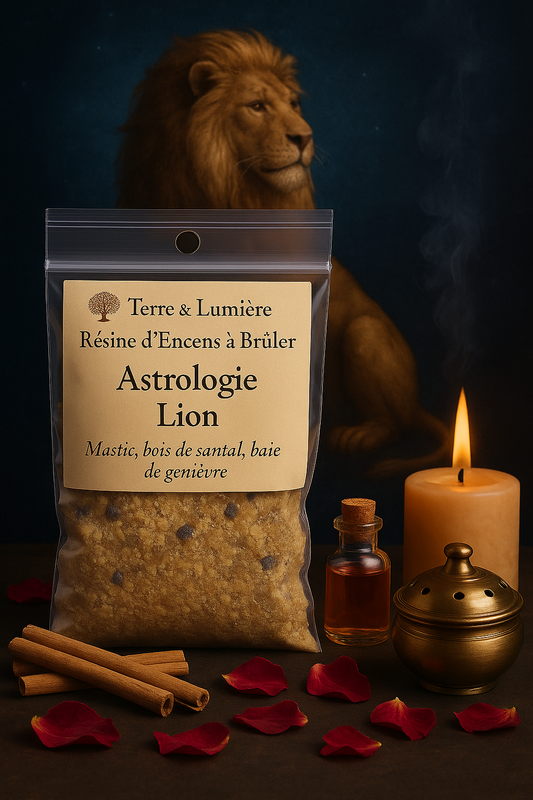 Résines Naturelles à Brûler Lion