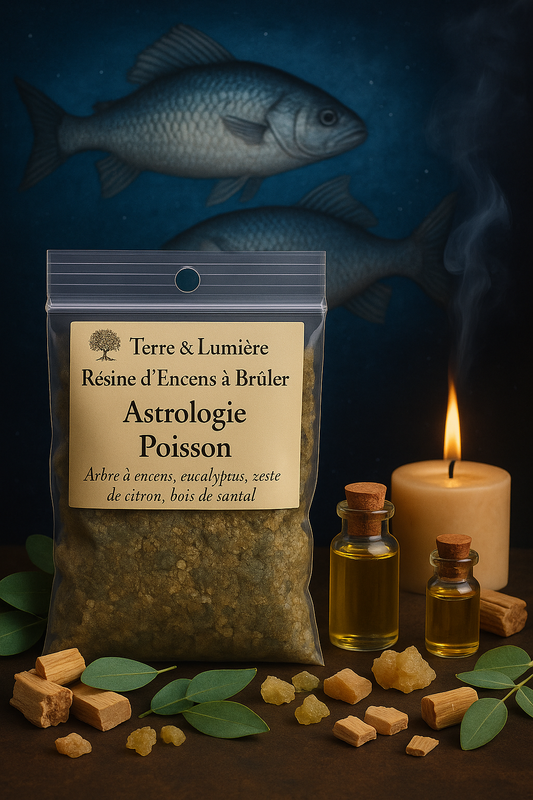 Résines Naturelles à Brûler Poisson