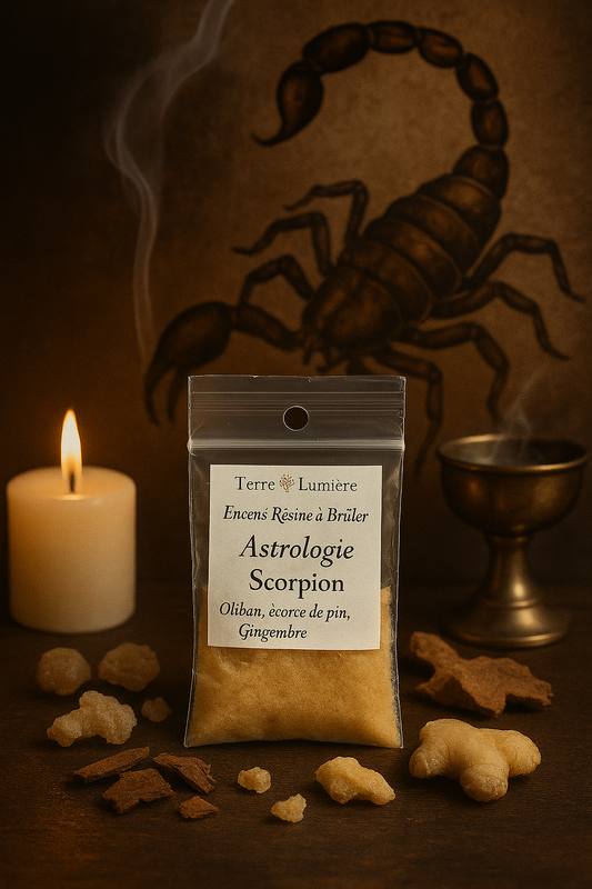Résines Naturelles à Brûler Scorpion