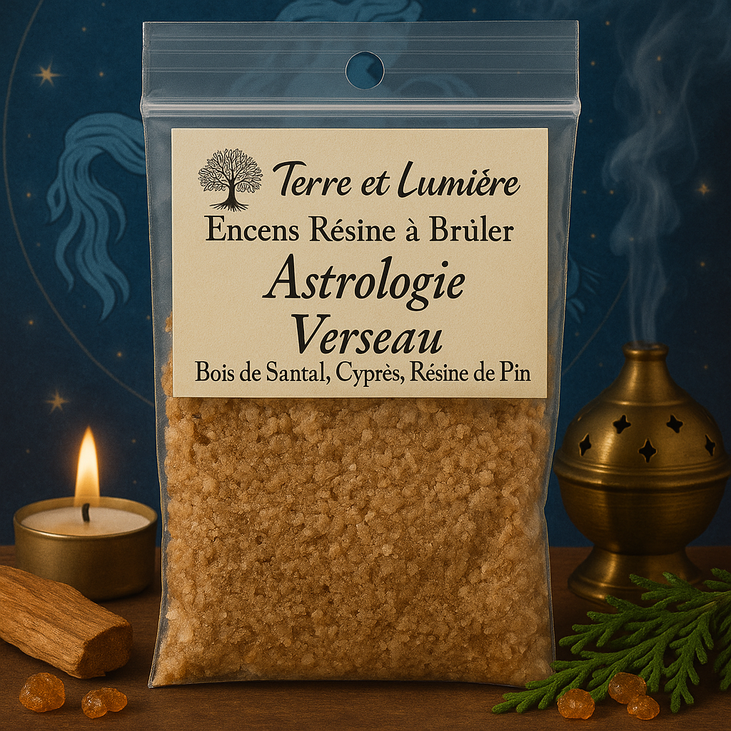 Résines Naturelles à Brûler Verseau