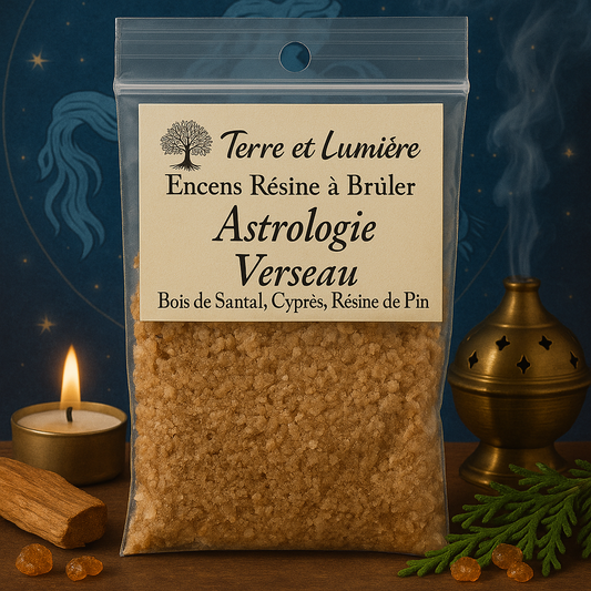 Résines Naturelles à Brûler Verseau