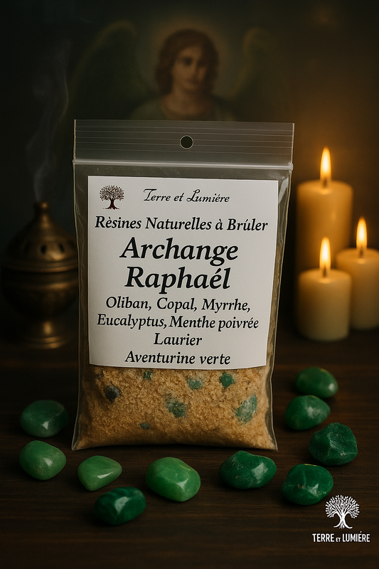 Résine Naturelle à Brûler Archange Raphaël