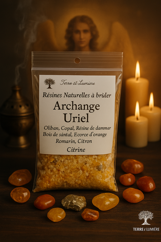 Résine Naturelle à Brûler Archange Uriel
