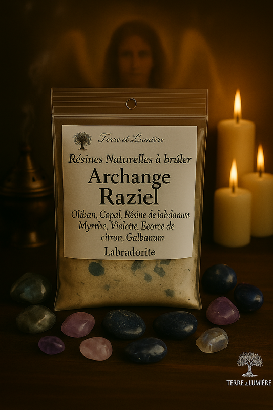 Résine Naturelle à Brûler Archange Raziel