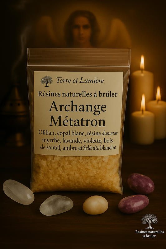 Résine Naturelle à Brûler Archange Métatron