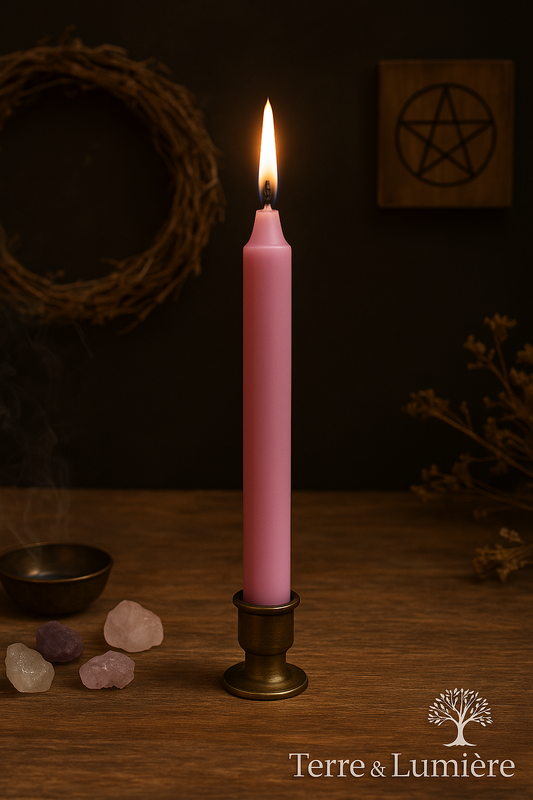 Bougie de Rituel Rose